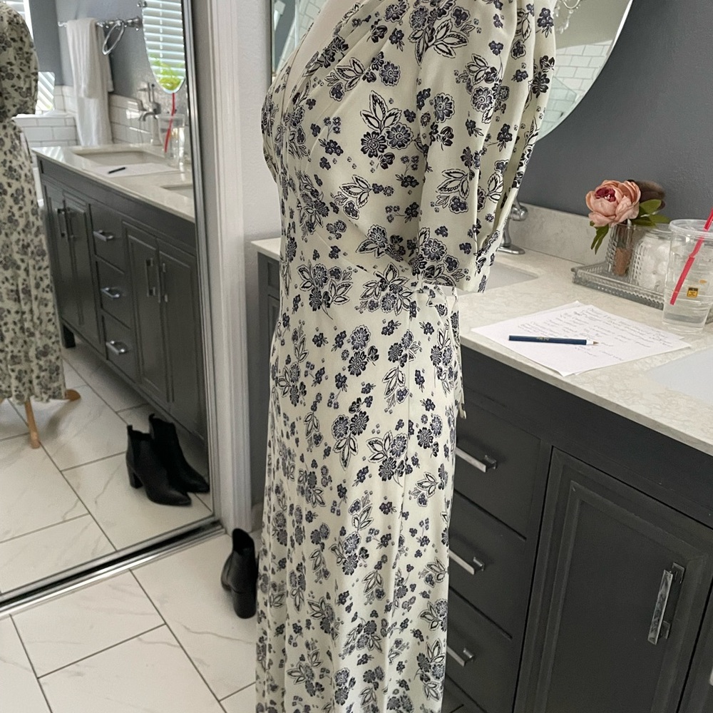 Christy Dawn Cream Floral Maxi Dress - Picture 8 of 10